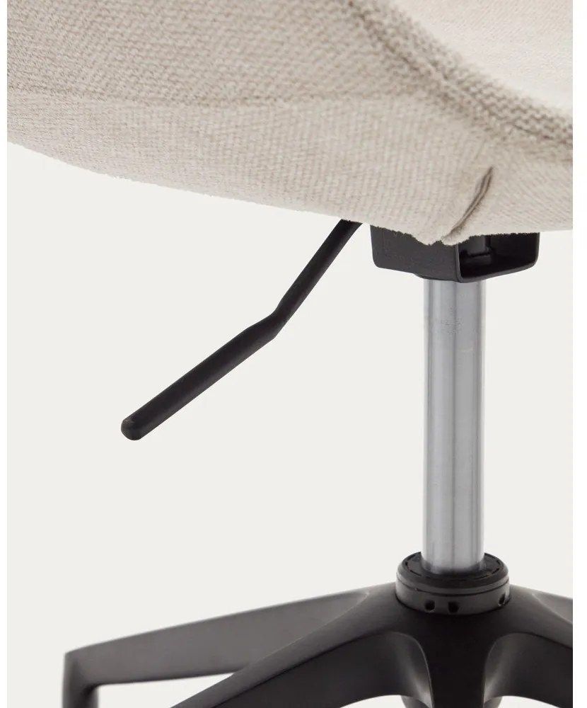 Béžová kancelárska stolička Tissiana – Kave Home