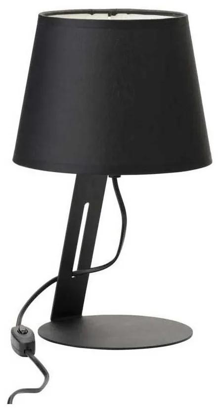 TK Lighting Stolná lampa GRACIA 1xE27/60W/230V čierna TK5133