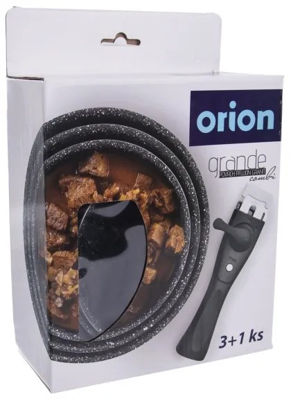 Orion domácí potřeby Sada nádobí GRANDE COMBI 3 díly+rukojeť
