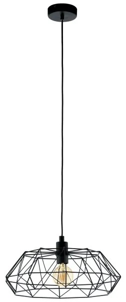 Eglo 49487 - Luster CARLTON 2 1xE27/60W/230V