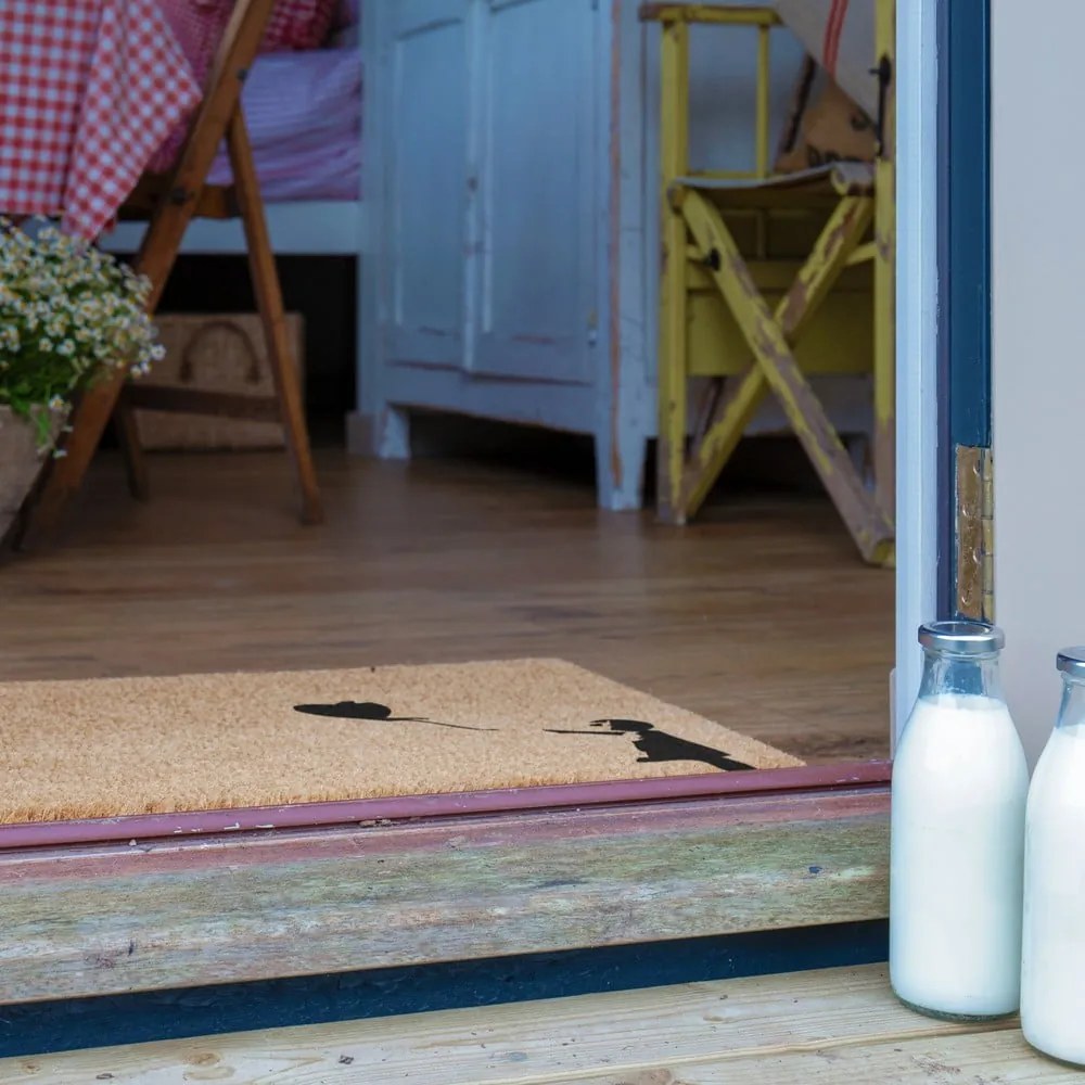 Rohožka z kokosového vlákna 40x60 cm Girl With a Ballon – Artsy Doormats