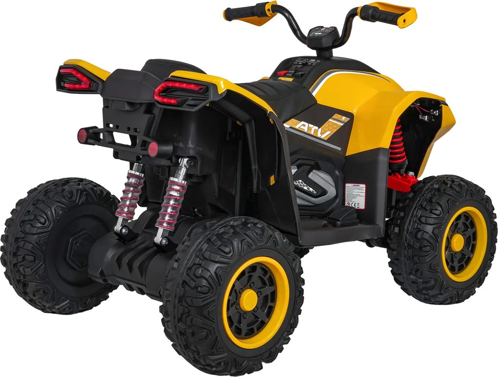 Ramiz Rýchle koleso Quad Vehicle Žltá