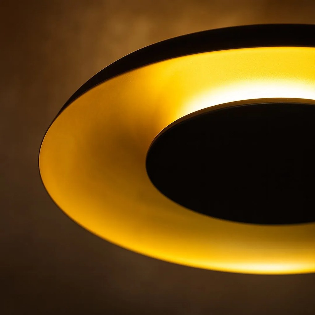 Stropné LED svietidlo Piattino, 1x LED 30w, 3000-6000k, b/g