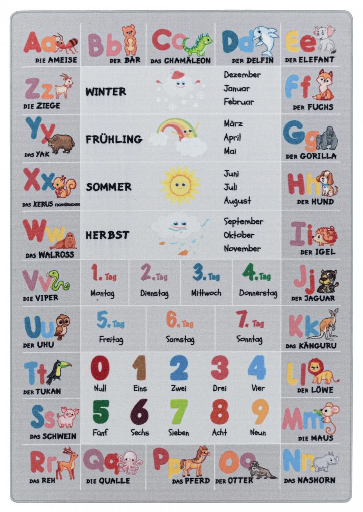 Kusový koberec Play 2904 grey, 120x170, viacfarebná, detská izba, Ayyildiz