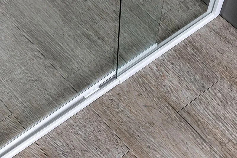 Aqualine Aqualine, AMICO sprchové dvere výklopné 740-820x1850mm, číre sklo, G70