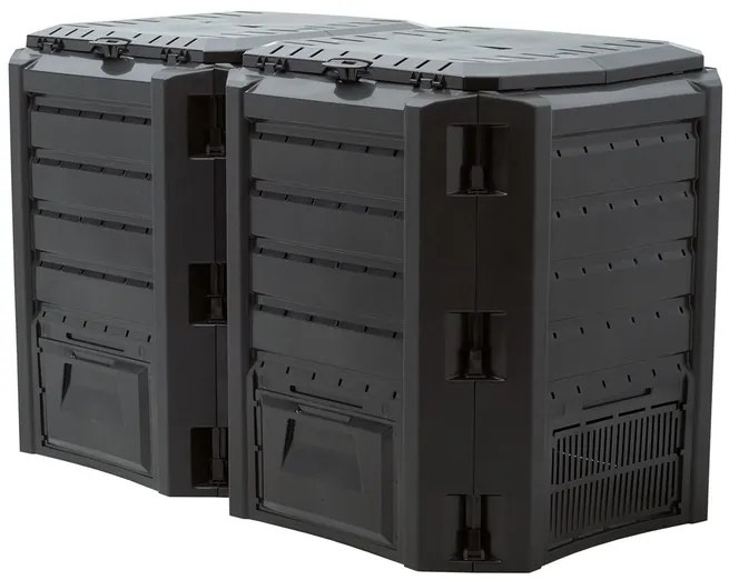 Prosperplast Dvojitý kompostér Module Compogreen, 800 l  (100275841)