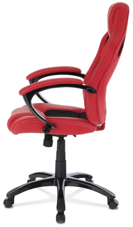Luxusné športové kreslo červené