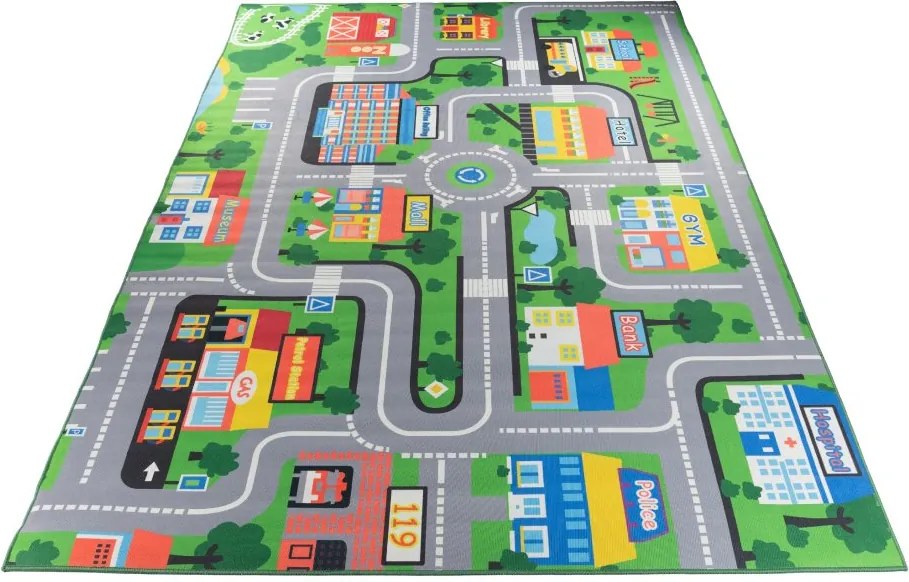 TA Koberec KIDS-3 KRYŠTÁLOVÁ POTLAČ Rozmer: 120x160 cm