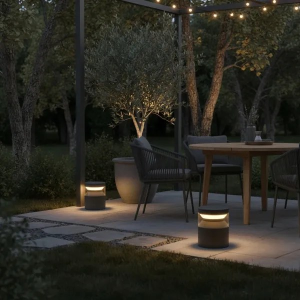 Ideal Lux - LED Vonkajšia lampa BOEING LED/14W/230V 15 cm IP65 čierna