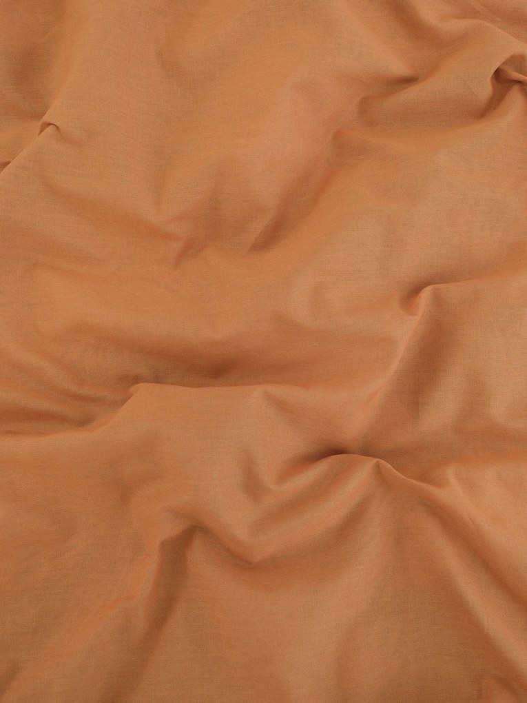 Predĺžené bavlnené obliečky Renforcé – Taisa zelená/terakota