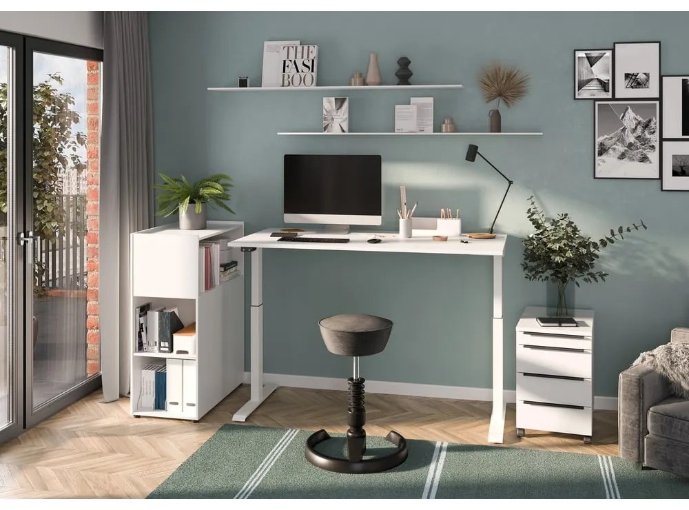 Pracovný stôl s elektricky nastaviteľnou výškou 80x180 cm Mailand – Germania