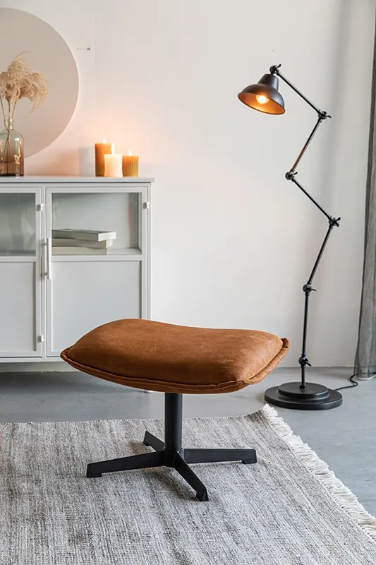 WL-Living John taburetka ku kreslu - Tmavosivá