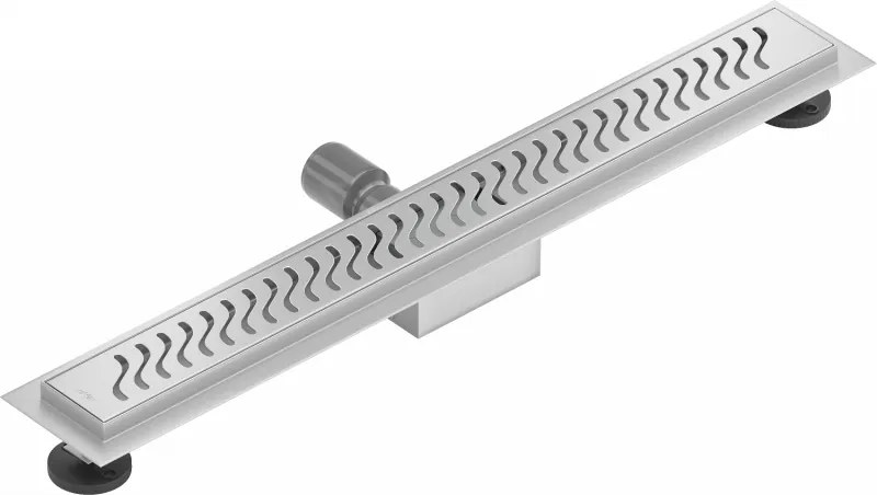 Mexen Flat nerezový sprchový žľab 70 cm vzor M09, 1028070-15