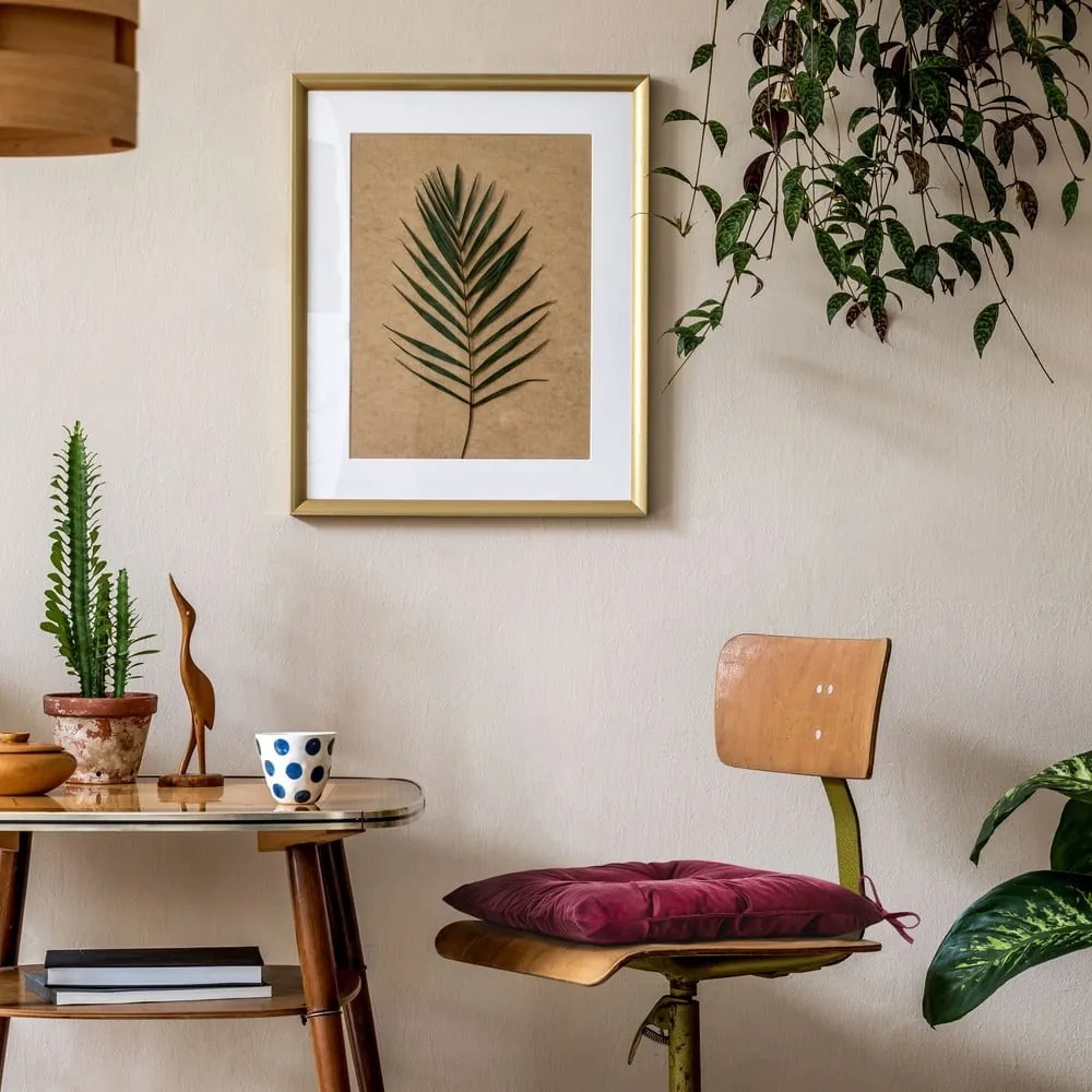 Zamatový sedák 40x40 cm Aleksa – Restilo