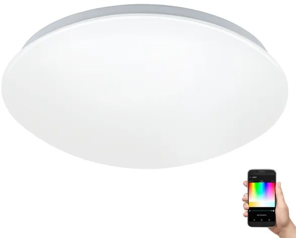Eglo 32589 - LED RGB Stmievateľné nástenné stropné svietidlo GIRON-C LED/17W/230V
