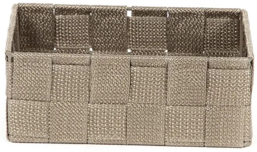 Compactor Úložný organizér do zásuvky Compactor TEX - košík M, 18 x 12 x 7 cm, Taupe (sivo-béžový), M