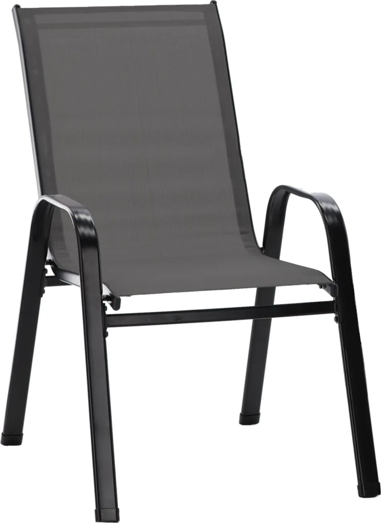 CH 3-dielny záhradný balkónový set nábytku - sivá