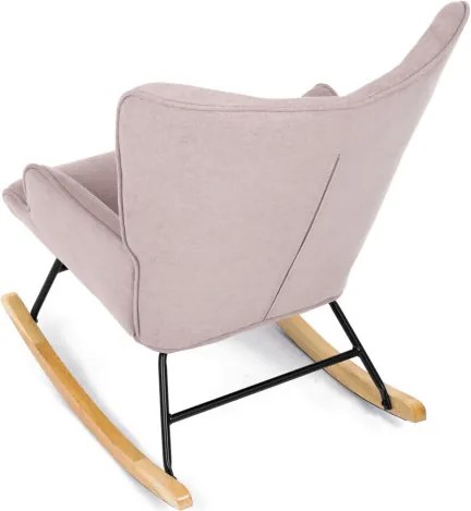 Hojdacie kreslo ružové AK-371 PINK2
