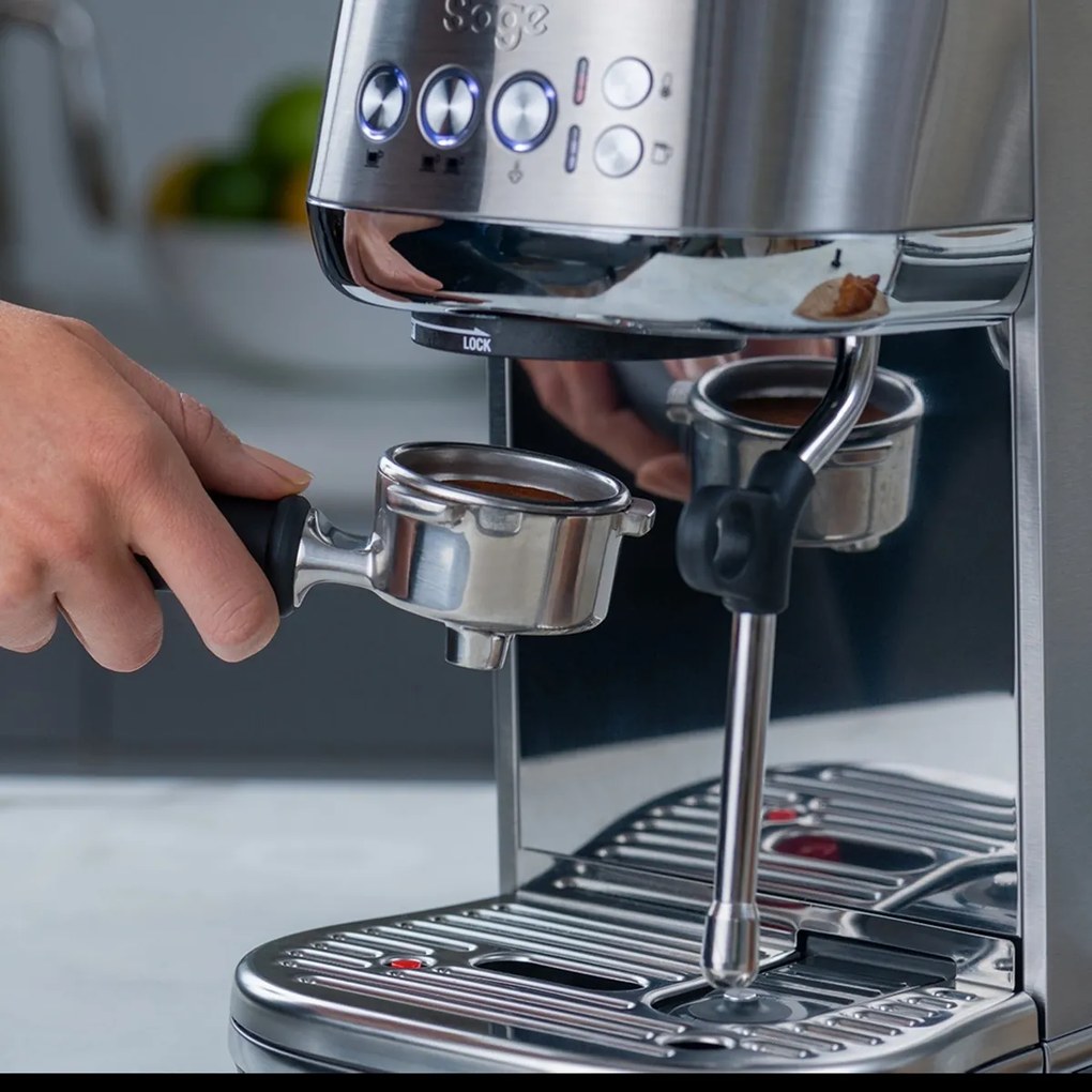 Sage SES500BSS espresso, strieborná