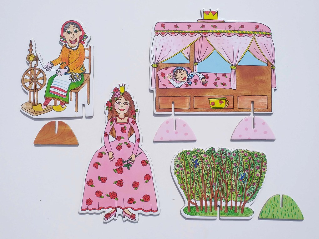 MARIONETINO – Šípková Ruženka – bábky 2 ks