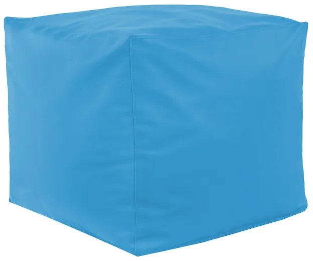 Taburetka svetlomodrá ekokoža