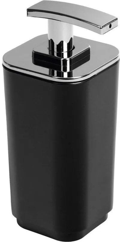 Gedy SEVENTY dávkovač mydla na postavenie, čierna 638214