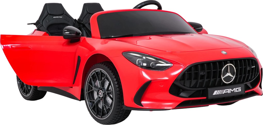 Ramiz Mercedes-Benz GT63 AMG elektrické autíčko pre deti červené