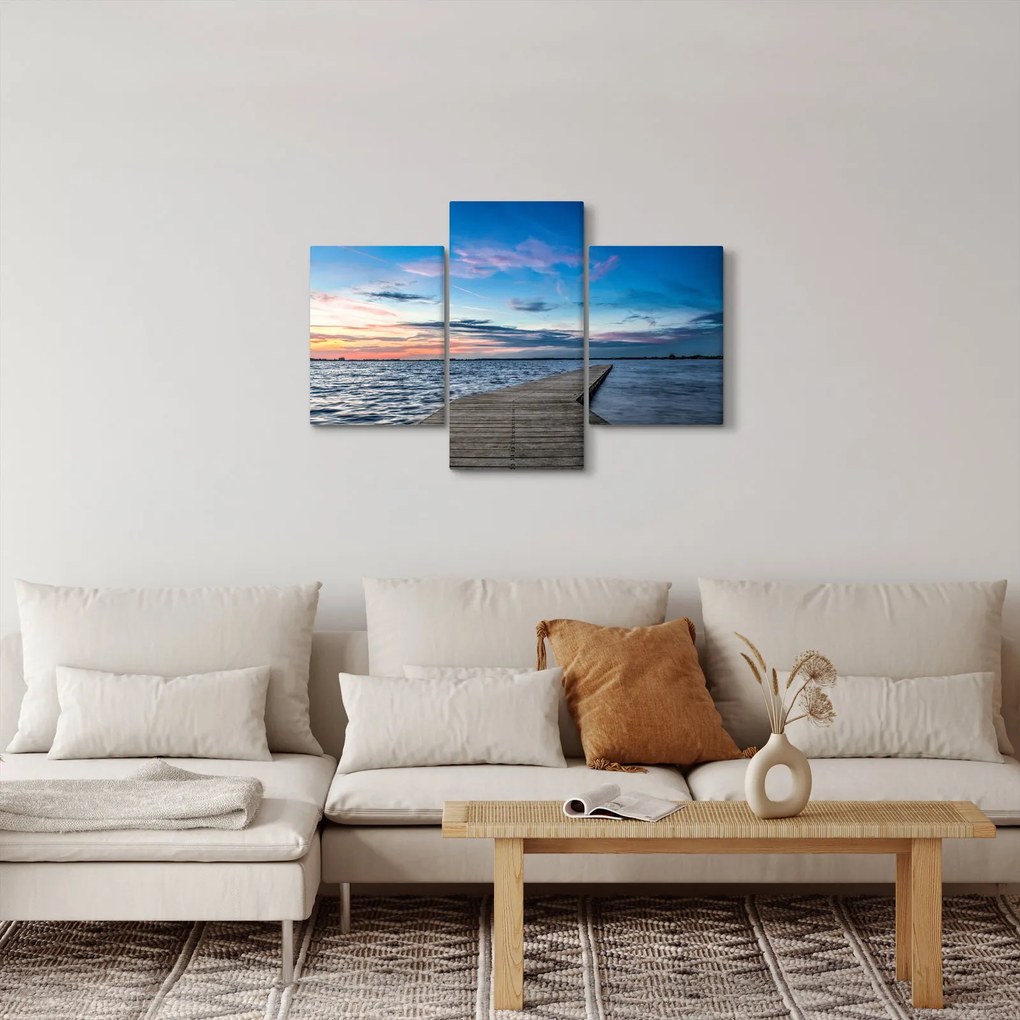 Obraz - Mólo (90x60 cm)