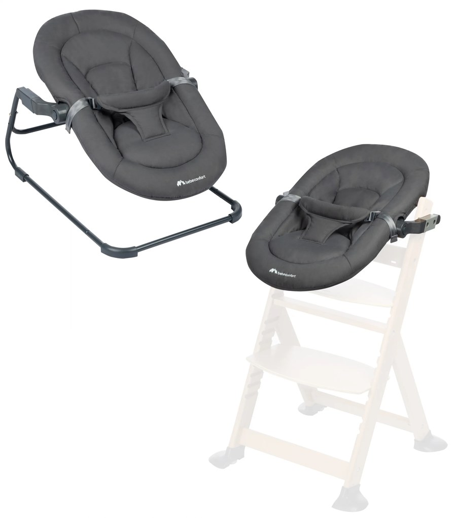 Timba Baby ležadlo 2v1 Mineral Graphite