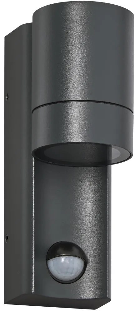 Ledvance - Vonkajšie nástenné svietidlo so senzorom ISIDOR 1xGU10/35W/230V IP65 P227419