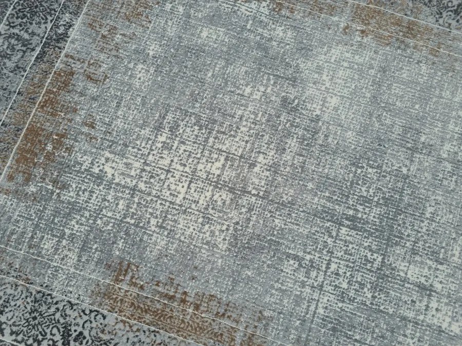 DC Koberec Exclusive 489 sivá Rozmer: 80×150 cm