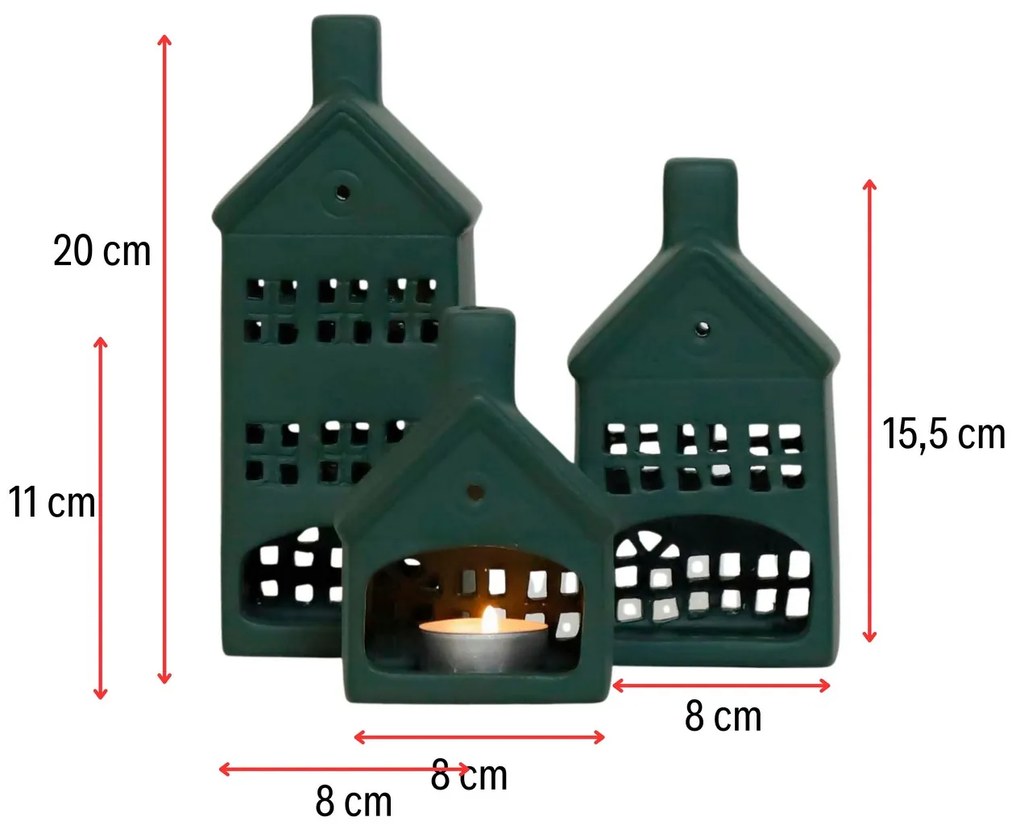 Homes Set - Green
