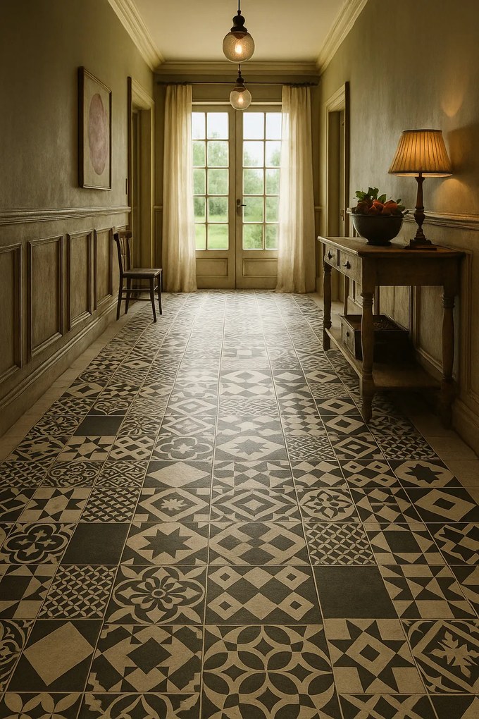 Beaulieu International Group, PVC podlaha - lino Livitex 2608, na mieru, šíře 4m, šedá, filc, chodba / predsieň