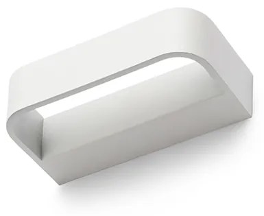 ROZA | nástenná biela led lampa