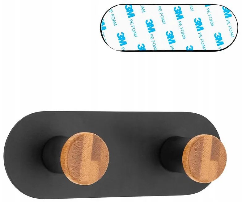 Háčik dvojitý uchytenie na pásku 3 m ALFA-H2