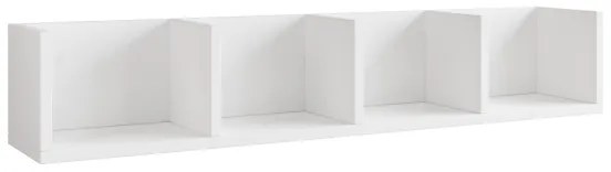 Nástenná polica LOTIKO 17x95 cm biela