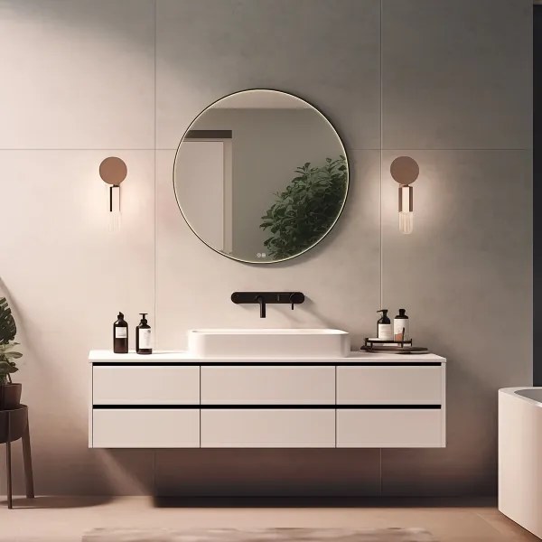 NIMCO ZPC 31000RVX-90 - LED podsvietené kúpeľňové zrkadlo 3000-6500K 60 cm IP44