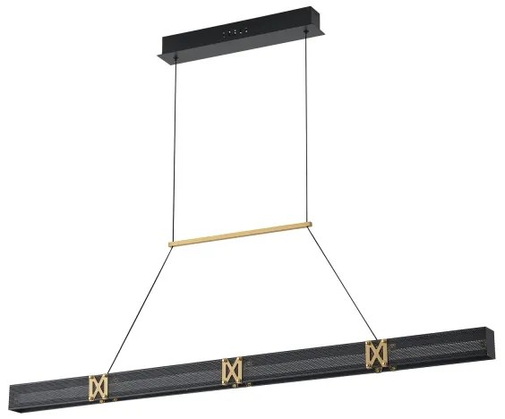 LED Luster na lanku LED/21W/230V 3000K 45x120 cm