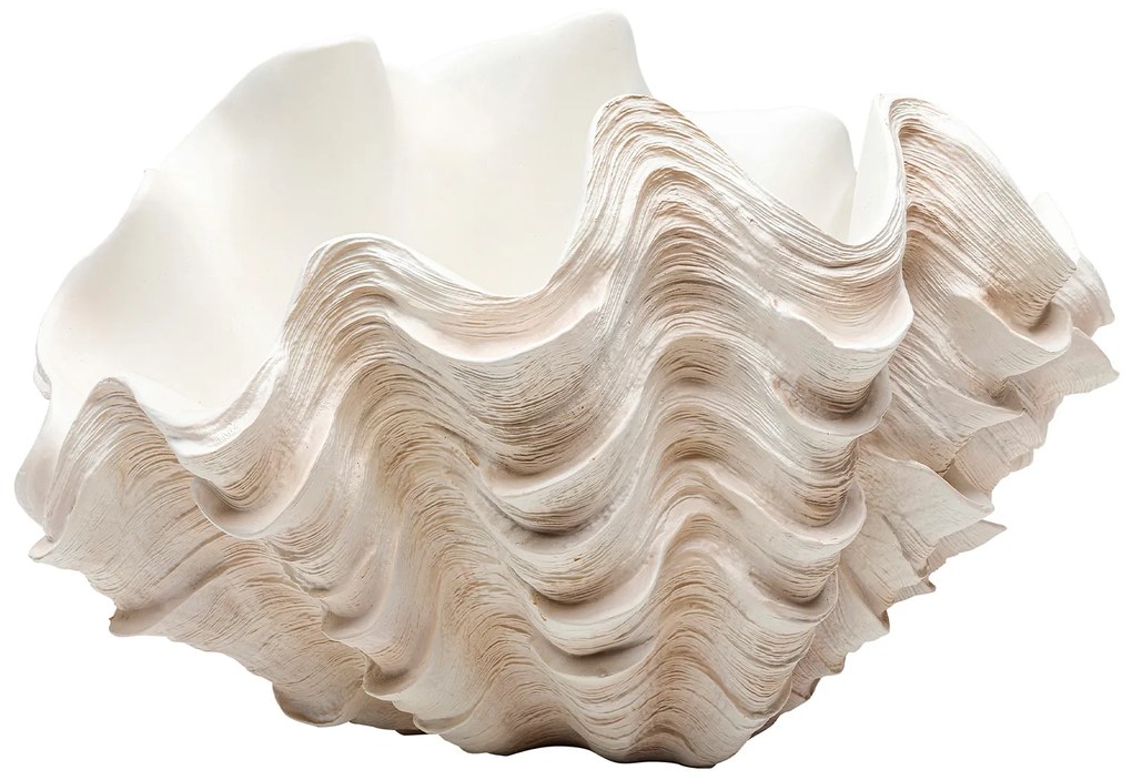 Concha váza biela 29 cm