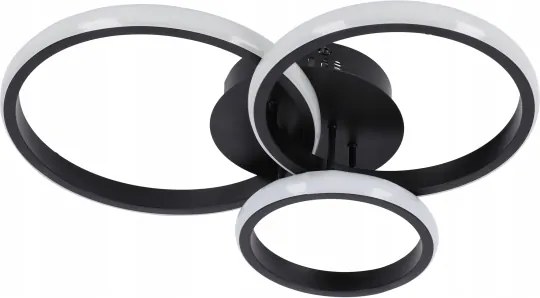 LED stropné svietidlo LED/38W/230V čierna
