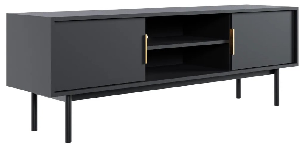 TV stolík Viva 154 cm čierny
