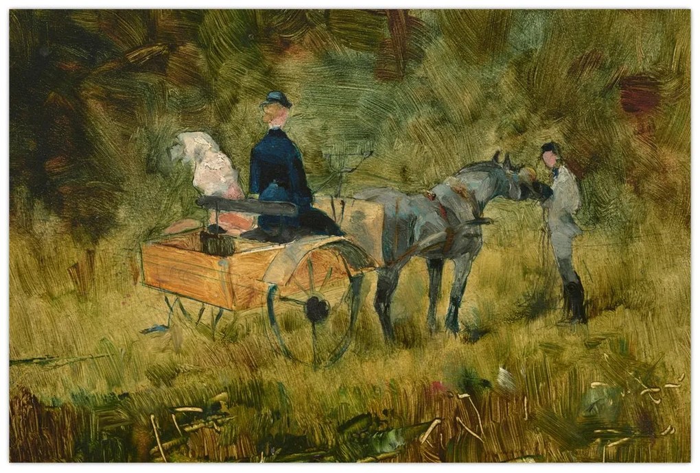 Obraz - Henri de Toulouse-Lautrec, The Trap, reprodukcia (90x60 cm)