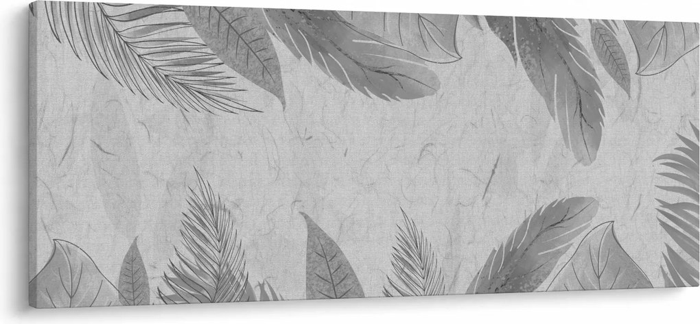 Obraz - Listy (120x50 cm)