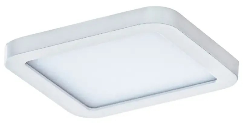 Bodové svetlo Slim 9 Square 4000K Ip44 biele do sadrokartonu