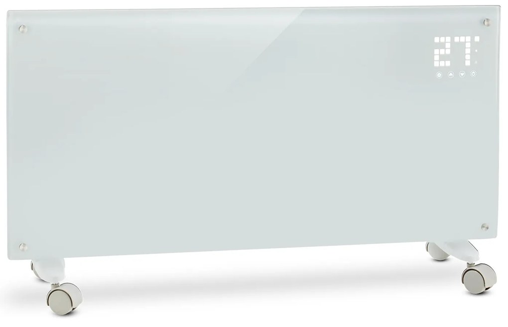 Klarstein Bornholm, konvektor, 2000 W, LED displej, 2 stupne ohrevu, biely