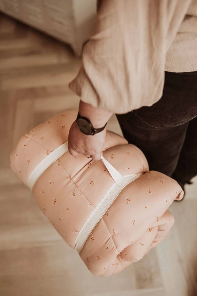 Play&Go Bloom detské hniezdo Organic Fleuri