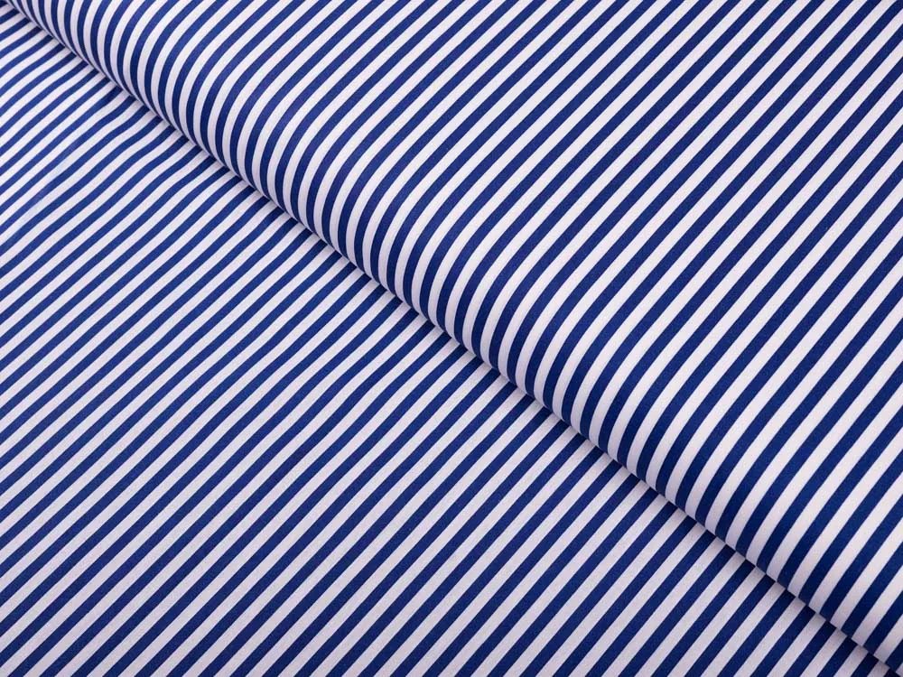 Biante Bavlnená obliečka na vankúš Sandra SA-364 Modro-biele pásiky 40 x 40 cm