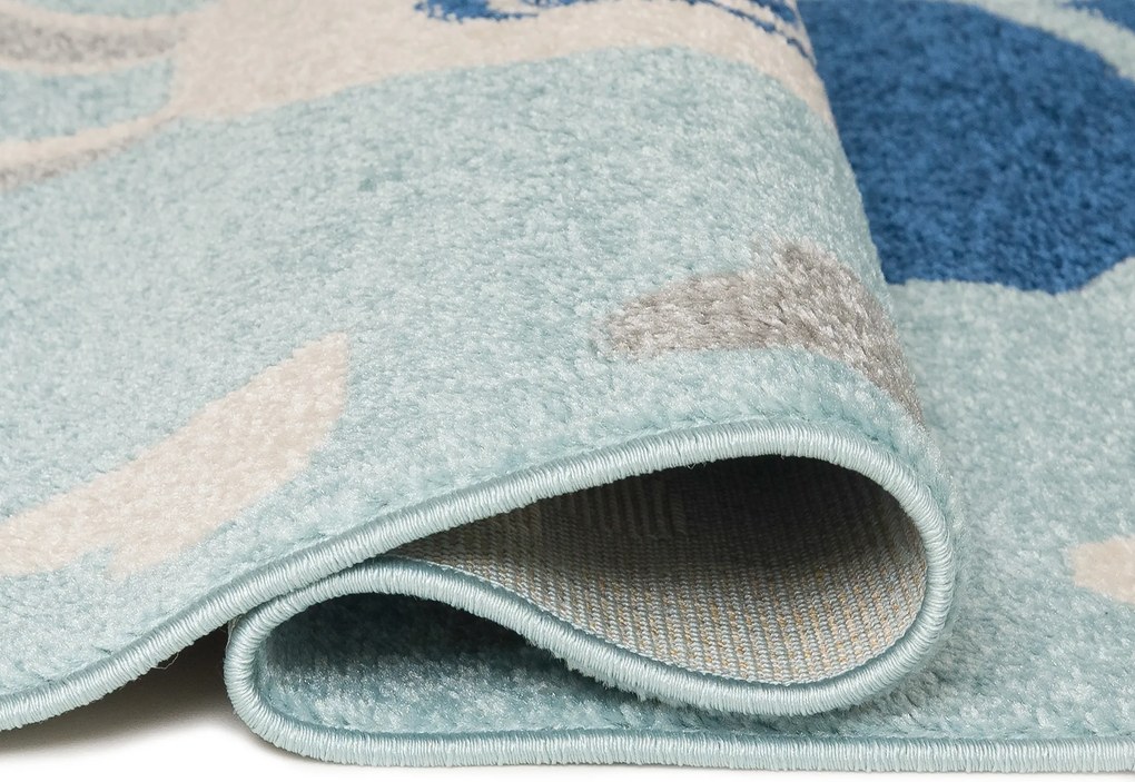 TA Koberec E662A TURQUOIS HAPPY FBA Rozmer: 140x200 cm