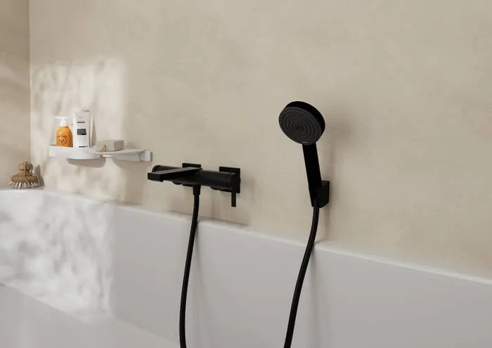 Hansgrohe Pulsify Select S, ručná sprcha 105 3jet Relaxation EcoSmart, čierna matná, HAN-24111670