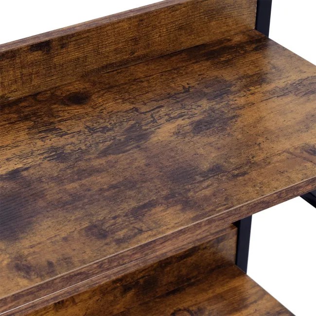 Policový regál VARBERG Rustic
